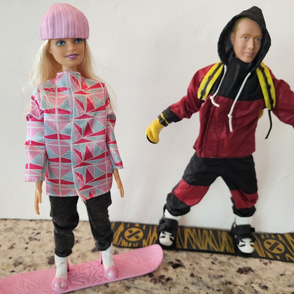 Barbies skiing set - Picture 2 of 3